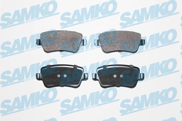 Samko 5SP1218 - Комплект спирачно феродо, дискови спирачки vvparts.bg