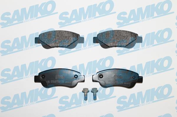 Samko 5SP1235 - Комплект спирачно феродо, дискови спирачки vvparts.bg