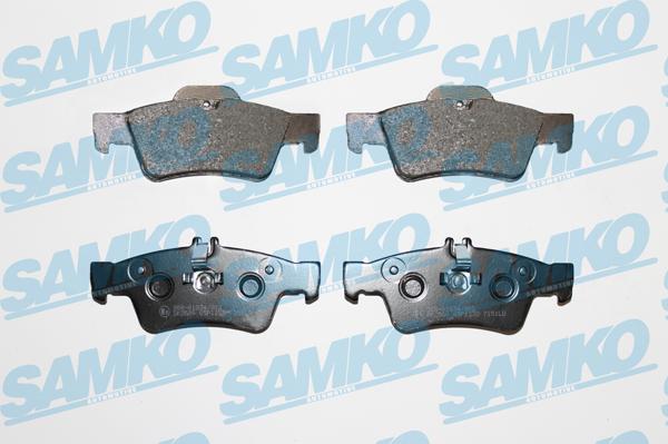 Samko 5SP1232 - Комплект спирачно феродо, дискови спирачки vvparts.bg