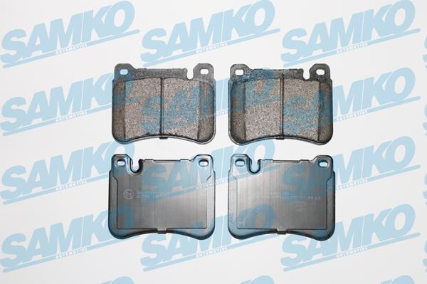 Samko 5SP1276 - Комплект спирачно феродо, дискови спирачки vvparts.bg