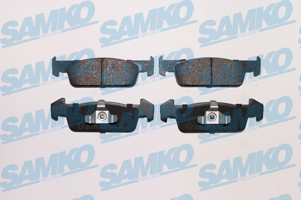 Samko 5SP1796 - Комплект спирачно феродо, дискови спирачки vvparts.bg