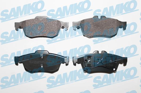 Samko 5SP1761 - Комплект спирачно феродо, дискови спирачки vvparts.bg