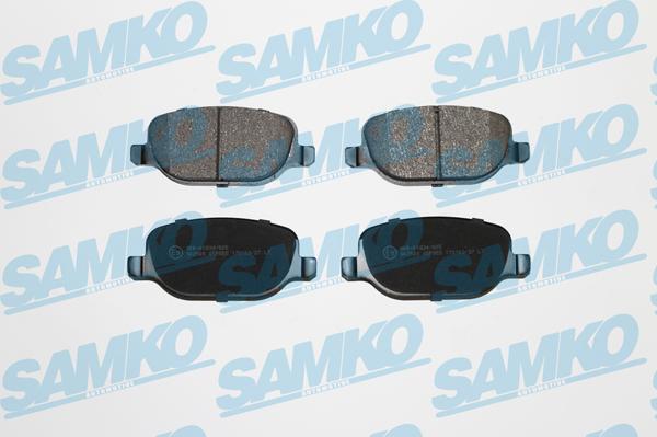Samko 5SP855 - Комплект спирачно феродо, дискови спирачки vvparts.bg