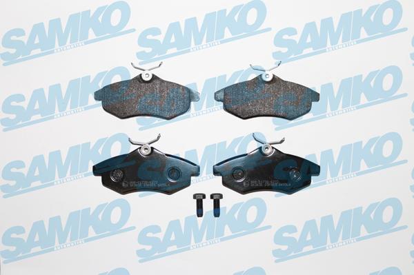 Samko 5SP805 - Комплект спирачно феродо, дискови спирачки vvparts.bg
