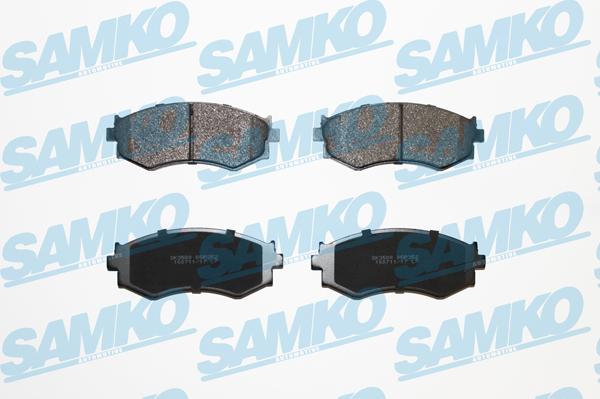 Samko 5SP352 - Комплект спирачно феродо, дискови спирачки vvparts.bg