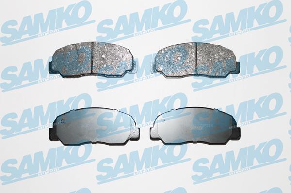 Samko 5SP314 - Комплект спирачно феродо, дискови спирачки vvparts.bg