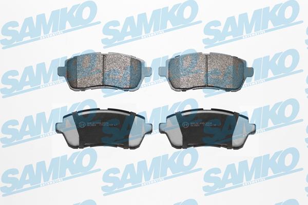 Samko 5SP2045 - Комплект спирачно феродо, дискови спирачки vvparts.bg