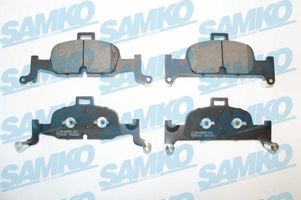 Samko 5SP2041 - Комплект спирачно феродо, дискови спирачки vvparts.bg