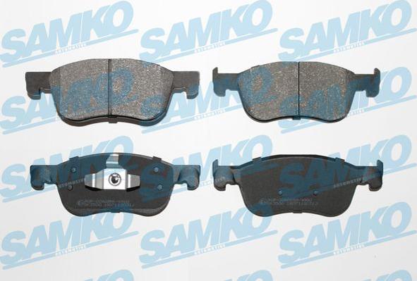 Samko 5SP2031 - Комплект спирачно феродо, дискови спирачки vvparts.bg