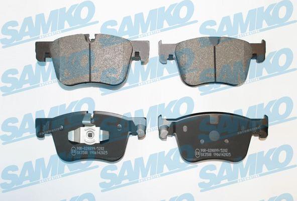 Samko 5SP2025 - Комплект спирачно феродо, дискови спирачки vvparts.bg