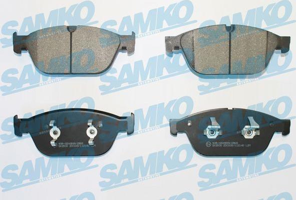 Samko 5SP2140 - Комплект спирачно феродо, дискови спирачки vvparts.bg