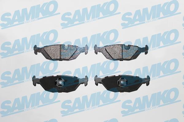 Samko 5SP238 - Комплект спирачно феродо, дискови спирачки vvparts.bg