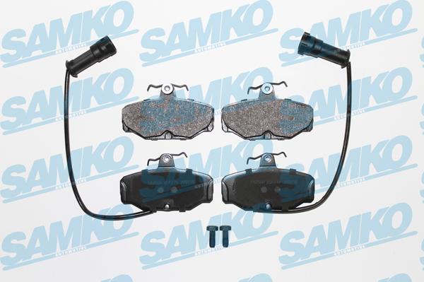 Samko 5SP279 - Комплект спирачно феродо, дискови спирачки vvparts.bg