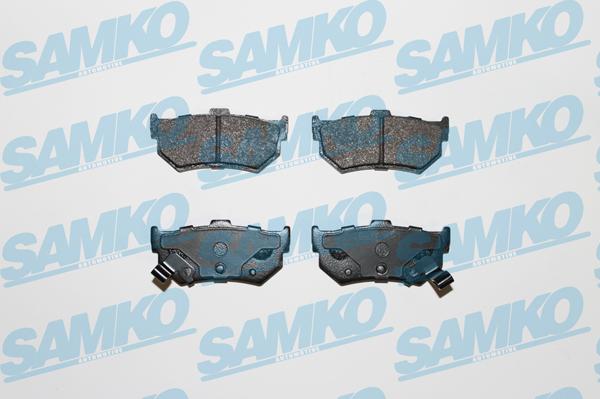 Samko 5SP751 - Комплект спирачно феродо, дискови спирачки vvparts.bg