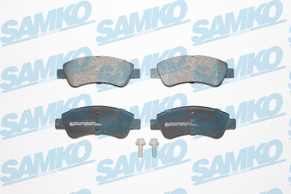 Samko 5SP789 - Комплект спирачно феродо, дискови спирачки vvparts.bg