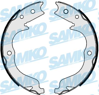 Samko 89860 - Комплект спирачна челюст vvparts.bg