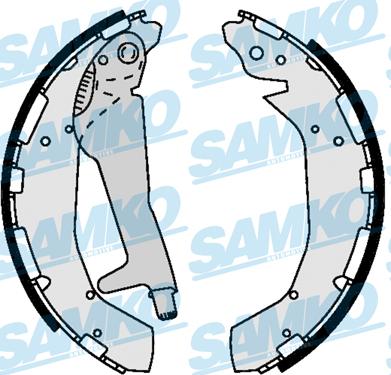 Samko 89370 - Комплект спирачна челюст vvparts.bg