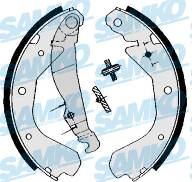 Samko 84640 - Комплект спирачна челюст vvparts.bg