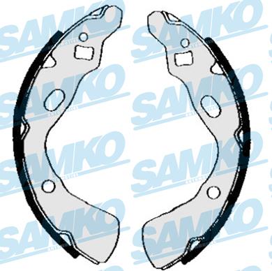 Samko 85680 - Комплект спирачна челюст vvparts.bg