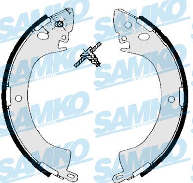 Samko 85240 - Комплект спирачна челюст vvparts.bg
