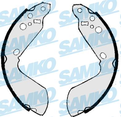 Samko 86890 - Комплект спирачна челюст vvparts.bg