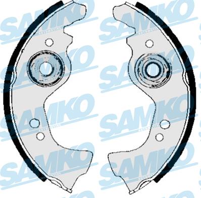 Samko 80700 - Комплект спирачна челюст vvparts.bg