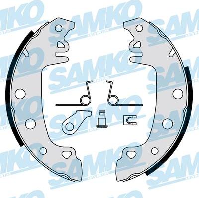 Samko 80771 - Комплект спирачна челюст vvparts.bg