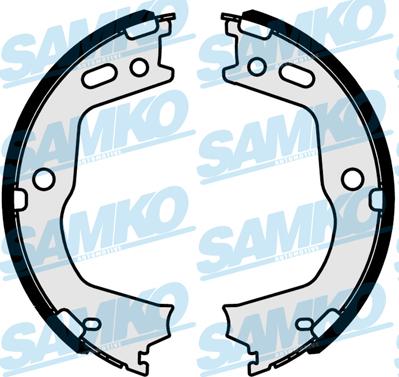 Samko 81046 - Комплект спирачна челюст vvparts.bg