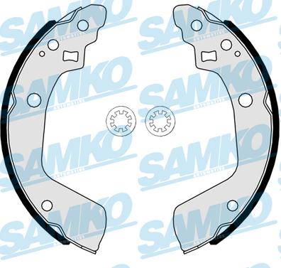 Samko 81121 - Комплект спирачна челюст vvparts.bg