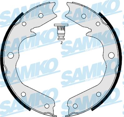 Samko 88970 - Комплект спирачна челюст vvparts.bg