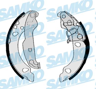 Samko 88190 - Комплект спирачна челюст vvparts.bg