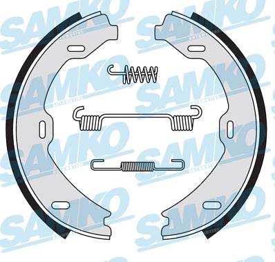 Samko 88880 - Комплект спирачна челюст vvparts.bg