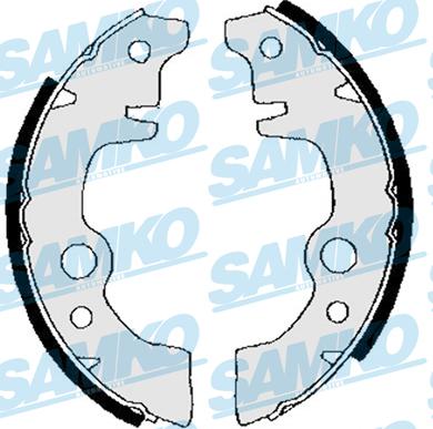 Samko 83010 - Комплект спирачна челюст vvparts.bg
