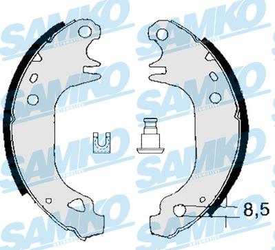 Samko 83110 - Комплект спирачна челюст vvparts.bg