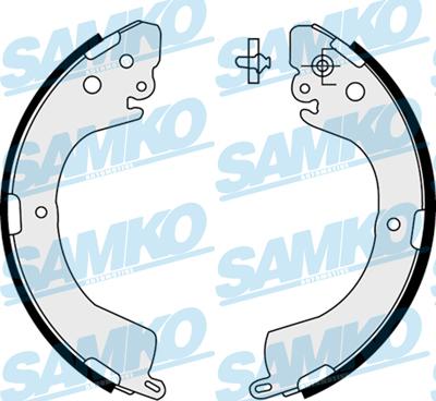 Samko 87620 - Комплект спирачна челюст vvparts.bg