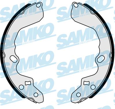 Samko 87190 - Комплект спирачна челюст vvparts.bg