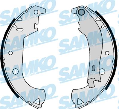 Samko 87810 - Комплект спирачна челюст vvparts.bg