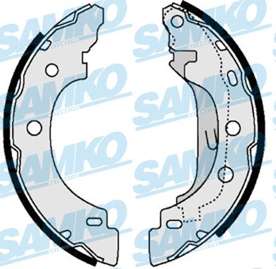 Samko 87330 - Комплект спирачна челюст vvparts.bg