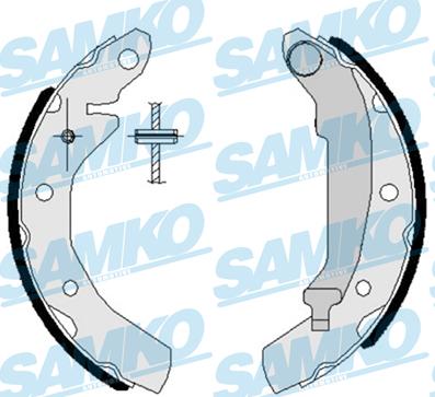 Samko 87260 - Комплект спирачна челюст vvparts.bg