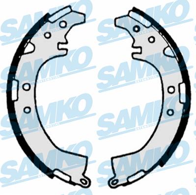Samko 87230 - Комплект спирачна челюст vvparts.bg