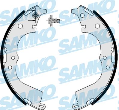 Samko 87225 - Комплект спирачна челюст vvparts.bg