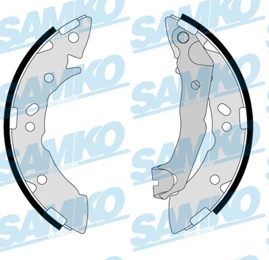 Samko 87710 - Комплект спирачна челюст vvparts.bg