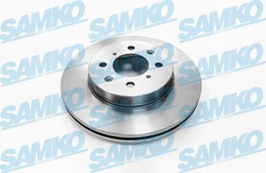Samko A4181V - Спирачен диск vvparts.bg
