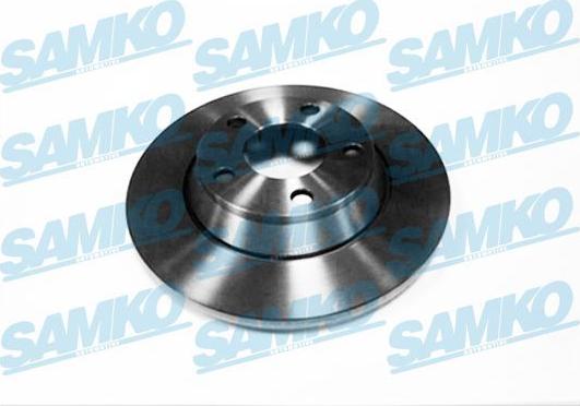 Samko A1411P - Спирачен диск vvparts.bg