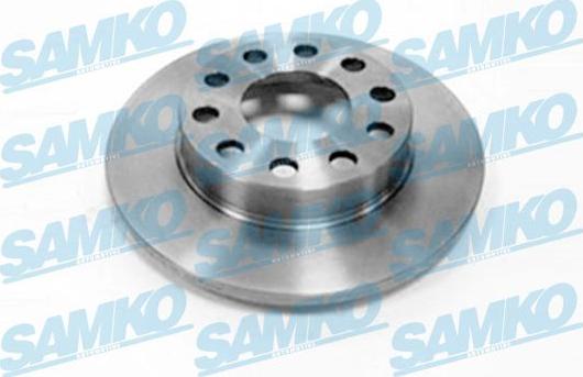 Samko A1007P - Спирачен диск vvparts.bg