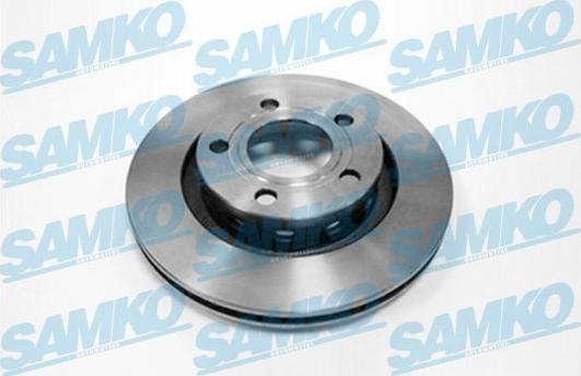 Samko A1036V - Спирачен диск vvparts.bg
