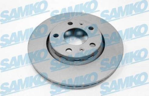 Samko A1020V - Спирачен диск vvparts.bg