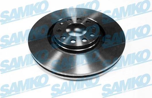 Samko A1028V - Спирачен диск vvparts.bg