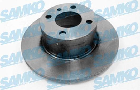 Samko B2041P - Спирачен диск vvparts.bg