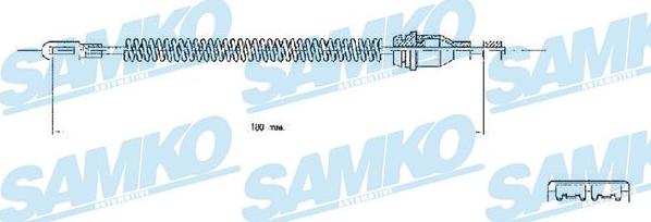 Samko C0543B - Жило, ръчна спирачка vvparts.bg
